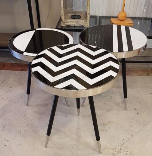 Zebra Zigon Sehpa (ZN-007) Zebra Zigon Sehpa (ZN-007)