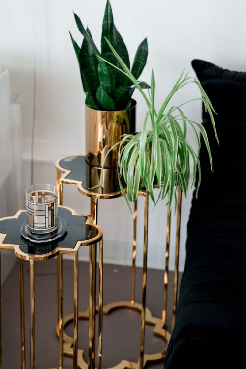 Flo Gold Zigon Sehpa (ZN-002)