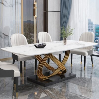 İtalyan modern mobilya yemek masasıek masası