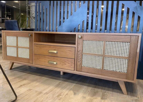 Bamin Hazeran Meşe Tv Sehpası(TVS-08)