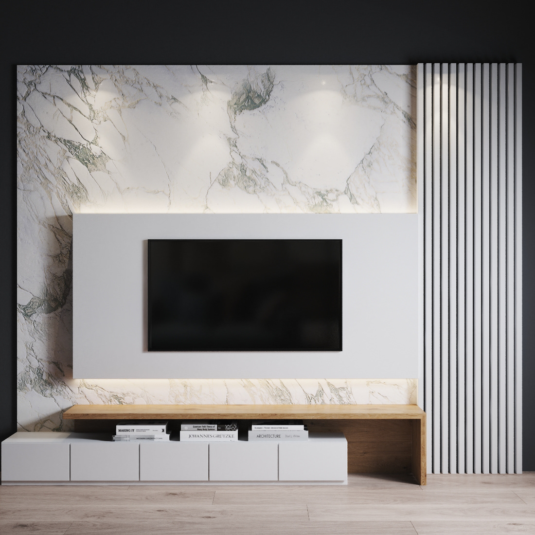 Mermer Tv Ünitesi TV005