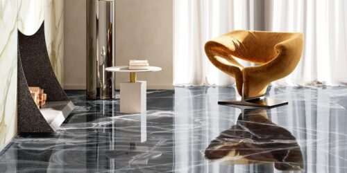 Majestic Onyx Fiandre Porselen Zemin Uygulaması (PZ-049)