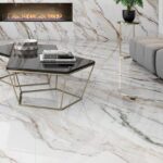 Calacatta Gold Mermer Zemin Kaplama (ZK010)
