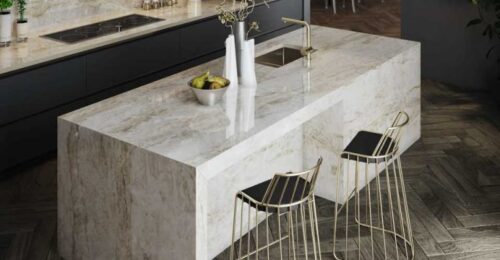 Taga Dekton Porselen Tezgah Uygulaması (PTU-014)