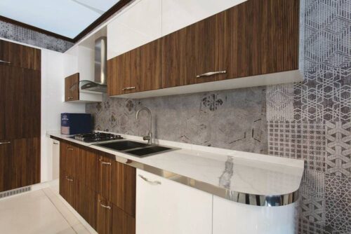 Laminam Porselen Tezgah Uygulaması (PTU-711)