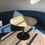 Seren Yuvarlak Mermer Cafe/Restoran Masa (CR-706)